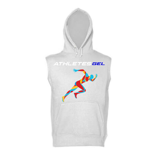 Athletes Gel Unisex Sleeveless Hoodie